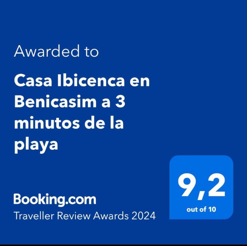 Апартаменты Casa Ibicenca En Benicasim A 3 Minutos De La Playa Беникасим Экстерьер фото